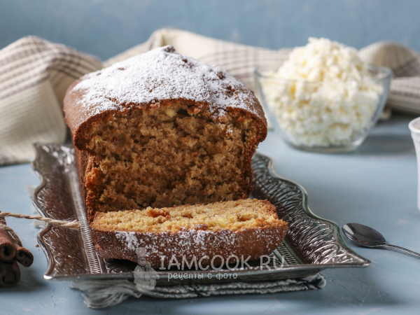 Кофейно-творожный кекс, рецепт с фото