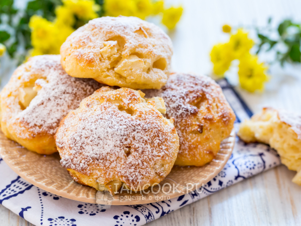 Творожные булочки «за 5 минут», рецепт с фото