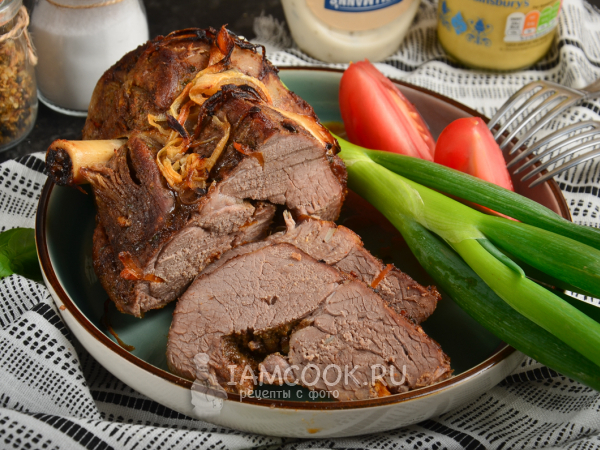 Баранина в фольге в духовке, рецепт с фото