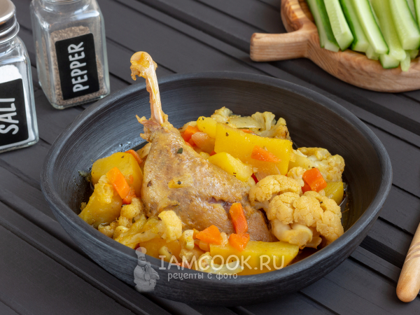 Рагу из утки, рецепт с фото