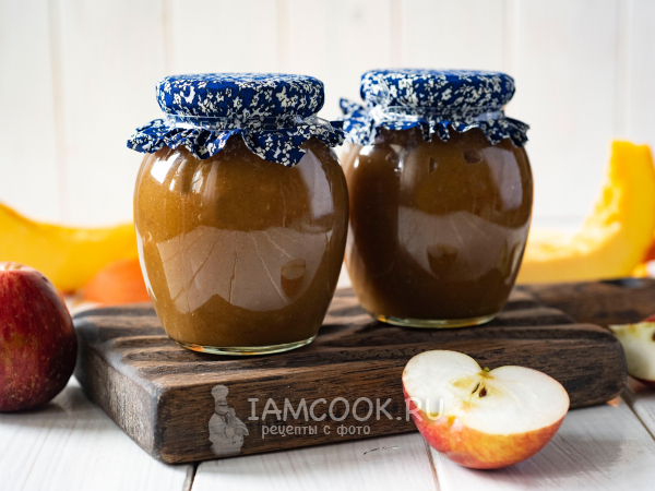 Повидло из яблок и тыквы на зиму, рецепт с фото