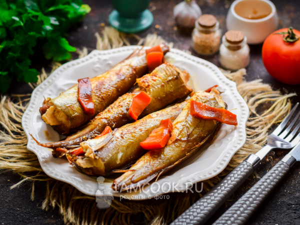 Хек в духовке с имбирем, лимоном и специями, рецепт с фото