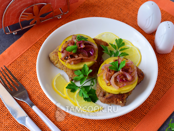 Медальоны из печени, рецепт с фото