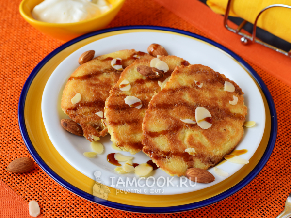 Оладьи из миндальной муки, рецепт с фото