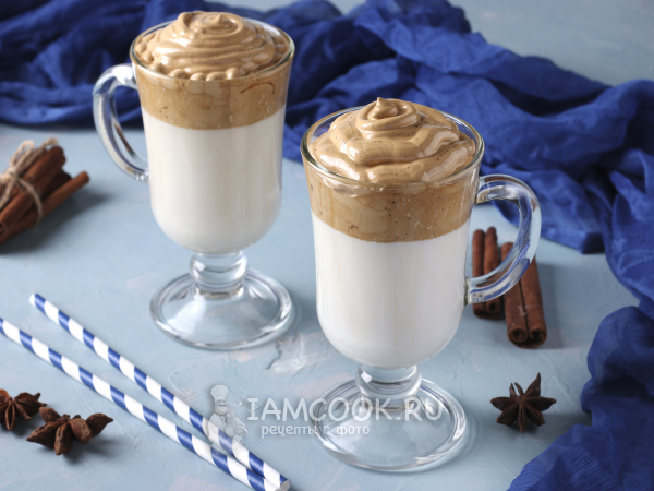 Кофе Дальгона (Dalgona coffee), рецепт с фото