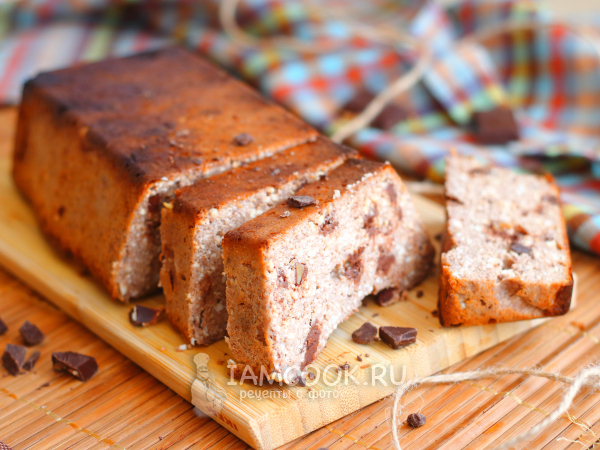 Шоколадная творожная запеканка (с шоколадом), рецепт с фото