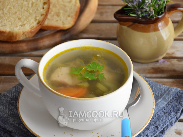 Рыбный суп с сельдереем, рецепт с фото
