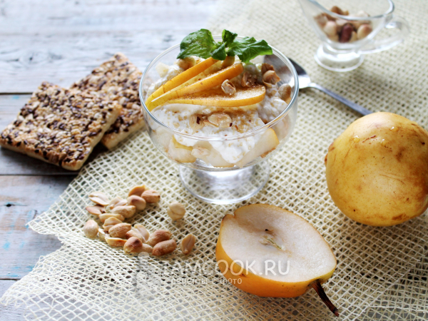 Трайфл с грушей, рецепт с фото