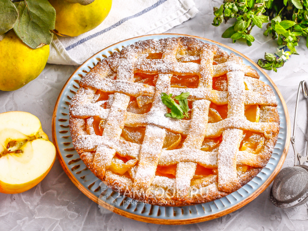 Кростата с яблоками, рецепт с фото