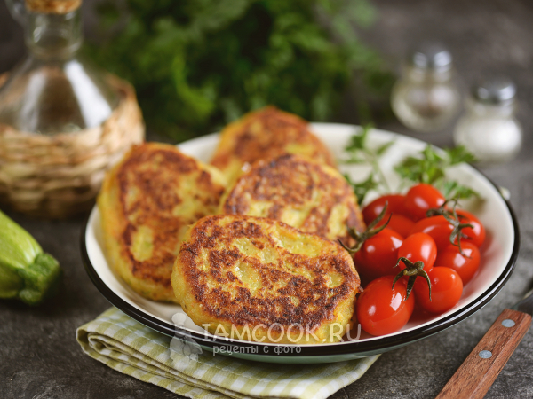 Котлеты из тыквы и кабачков, рецепт с фото