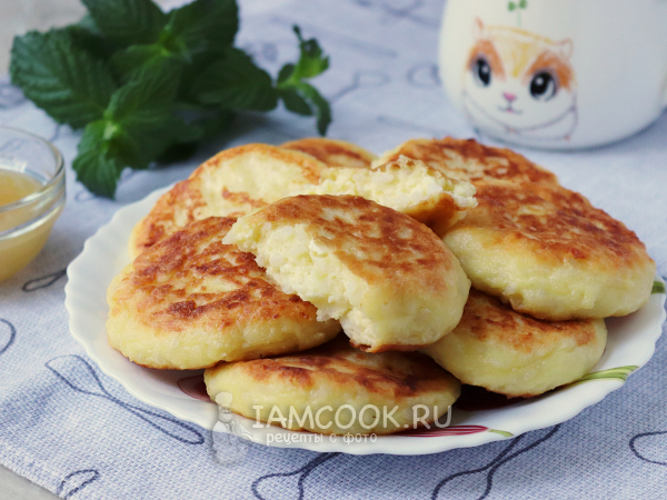 Сырники с рисом и творогом, рецепт с фото
