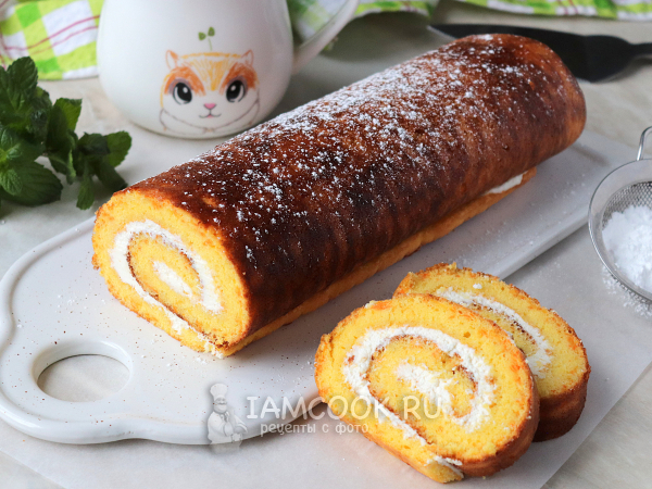 Сладкий морковный рулет, рецепт с фото