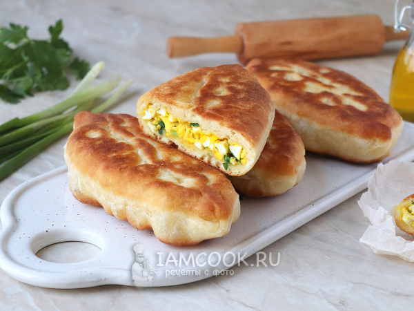 Жареные пирожки на сыворотке без дрожжей, рецепт с фото