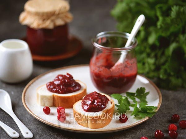 Клюквенный чатни, рецепт с фото