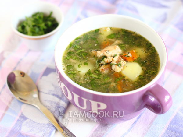 Рыбный суп из консервов иваси, рецепт с фото