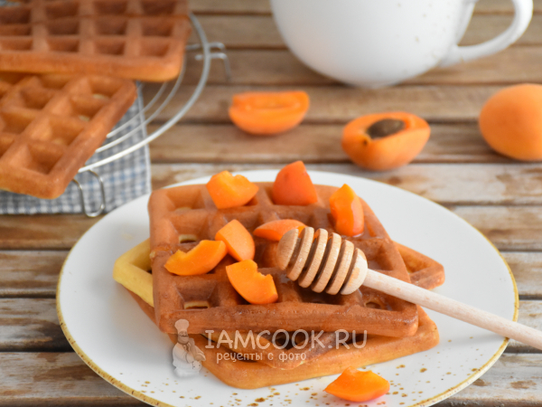 Венские вафли на кефире, рецепт с фото