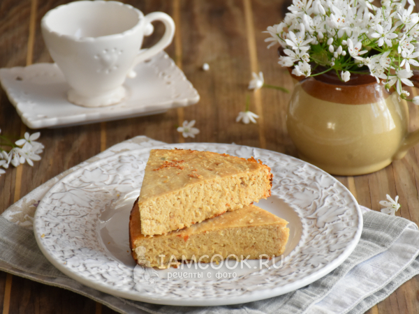 Кокосовая запеканка с рикоттой, рецепт с фото