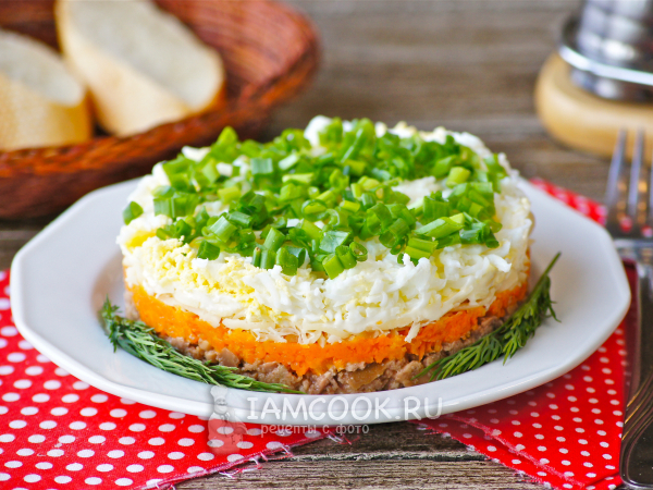 Салат «Северный», рецепт с фото