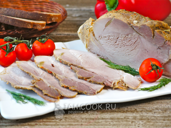 Вареная буженина из свинины в домашних условиях, рецепт с фото