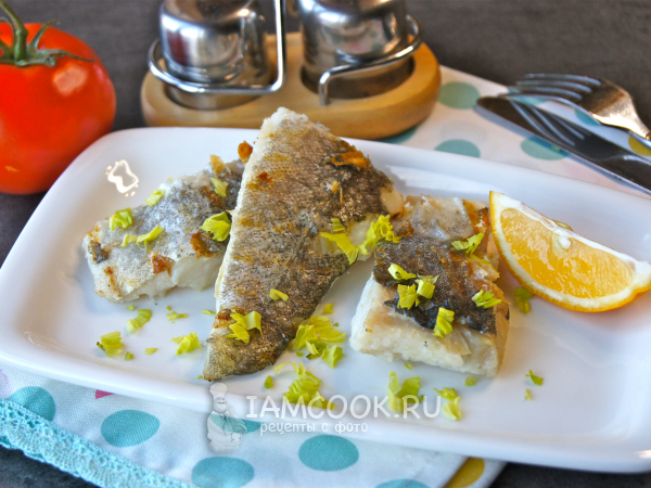 Треска на сковороде-гриль, рецепт с фото