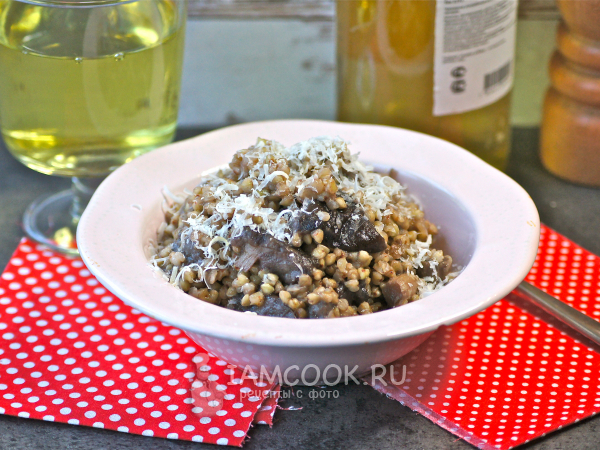 Гречотто с грибами, рецепт с фото