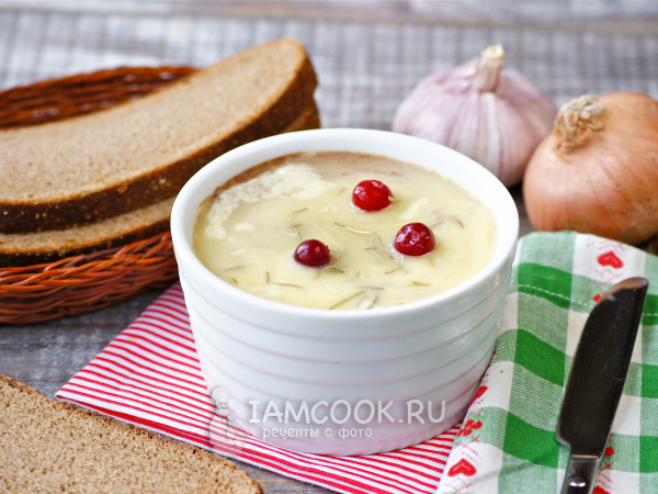 Паштет из куриной печени с клюквой, рецепт с фото