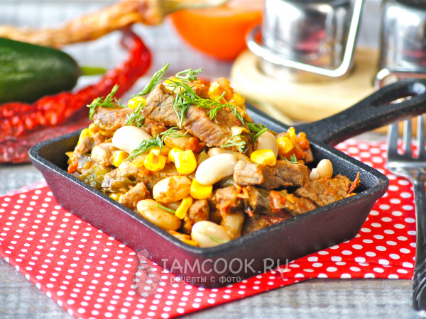 Говядина по-мексикански, рецепт с фото