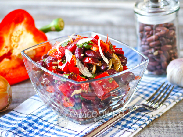 Салат «Лобио», рецепт с фото