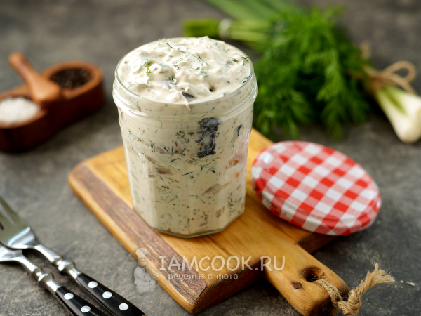 Селедка в майонезе, рецепт с фото