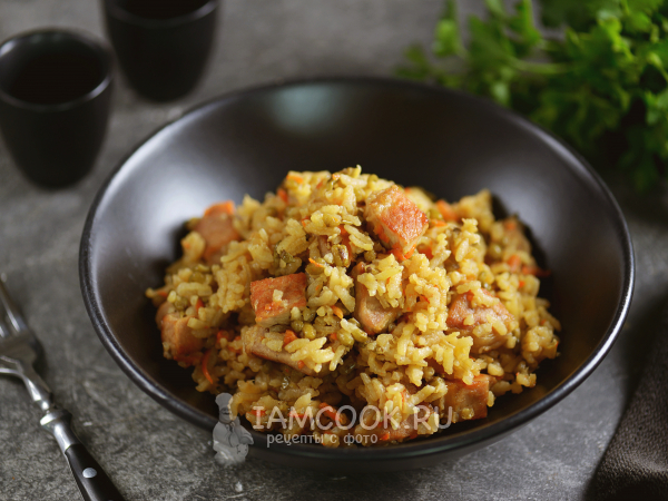 Плов с машем и рисом , рецепт с фото