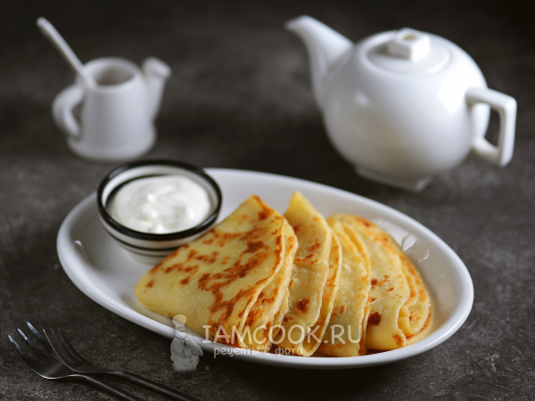 Лефсе (норвежские блины), рецепт с фото