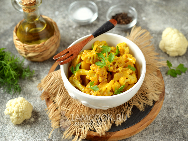 Алу гоби, рецепт с фото