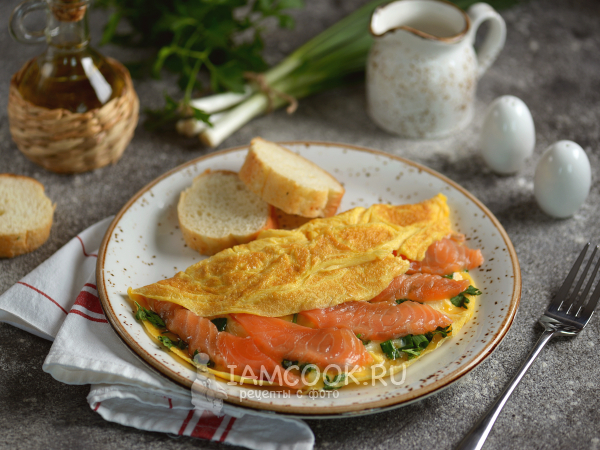 Норвежский омлет, рецепт с фото