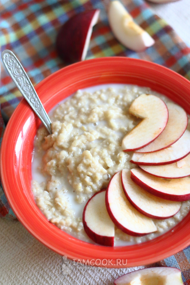 Рецепт овсяной каши на кокосовом молоке