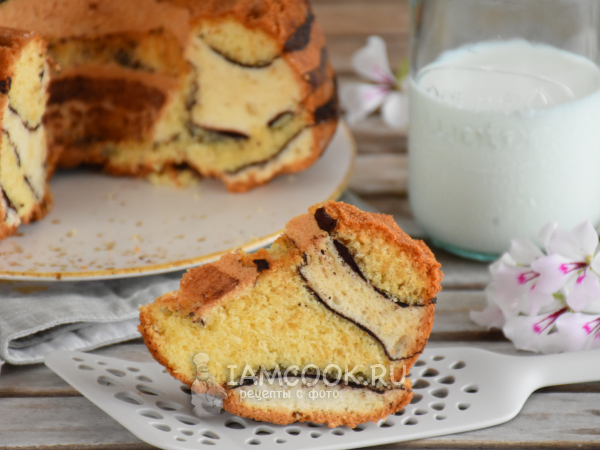 Кекс «Жираф», рецепт с фото