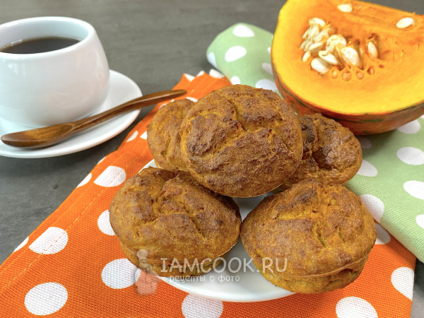 Тыквенные кексы ПП, рецепт с фото