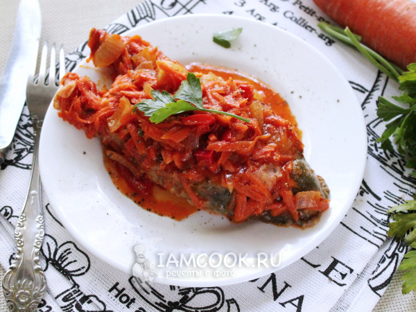 Кета под маринадом, рецепт с фото