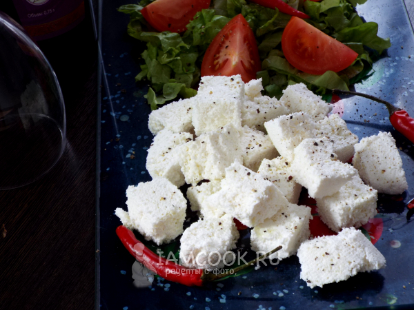 Сыр Фета из кефира в домашних условиях, рецепт с фото