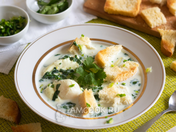 Чангуа (колумбийский молочный суп), рецепт с фото