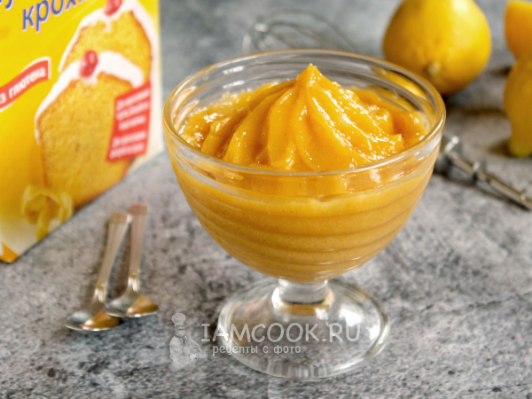 Лимонный курд с крахмалом, рецепт с фото