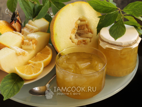 Варенье из дыни с корицей и лимоном на зиму, рецепт с фото