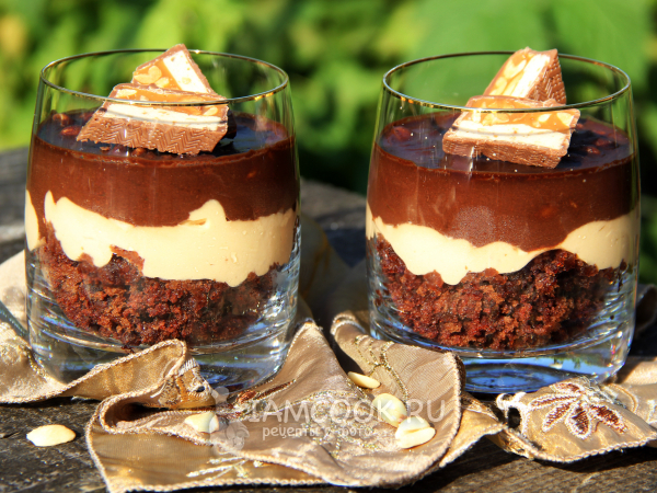 Трайфл Сникерс, рецепт с фото