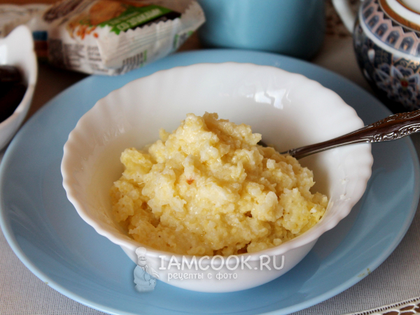 Пшенная каша на молоке в горшочке в духовке, рецепт с фото