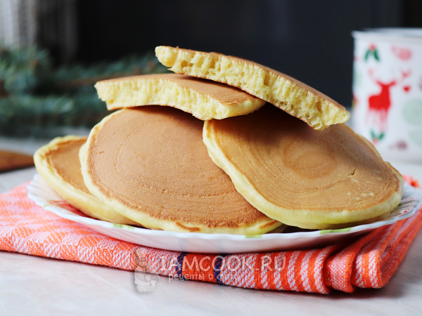 Панкейки за 5 минут, рецепт с фото