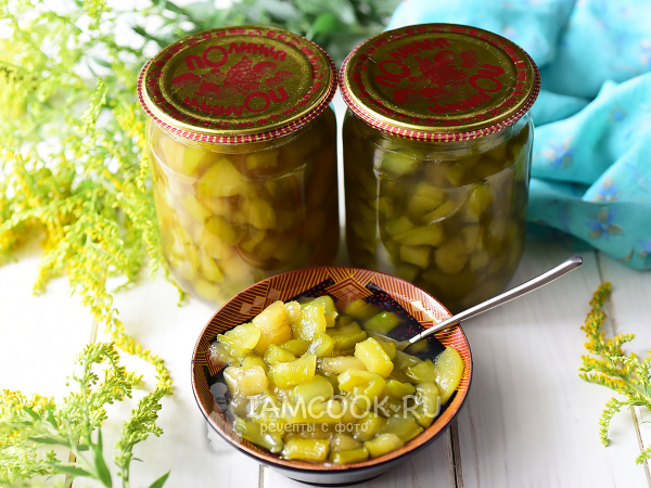Варенье из кабачков с бананом на зиму, рецепт с фото
