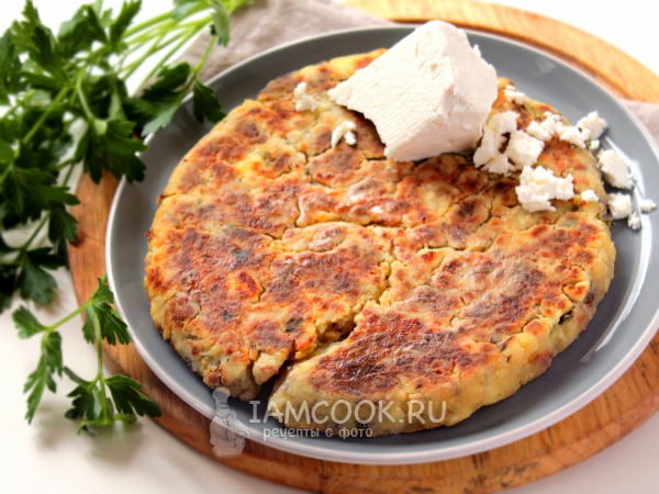 Хачапури за 15 минут на сковородке, рецепт с фото