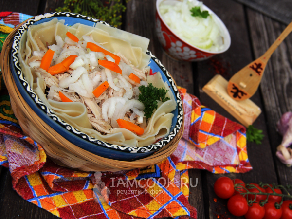 Бешбармак в мультиварке, рецепт с фото