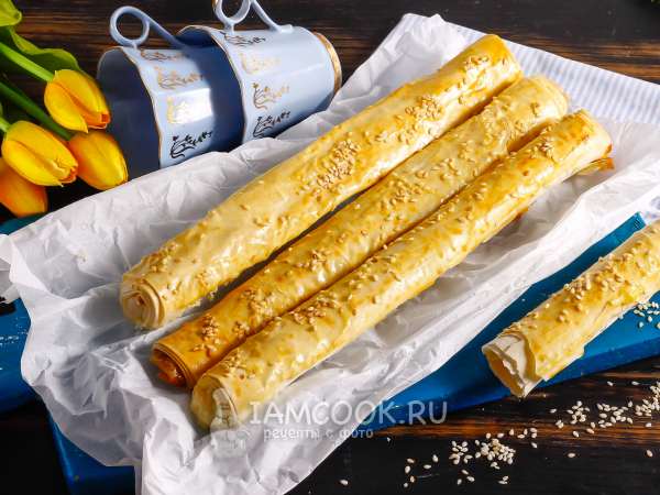 Роллини с творогом, рецепт с фото