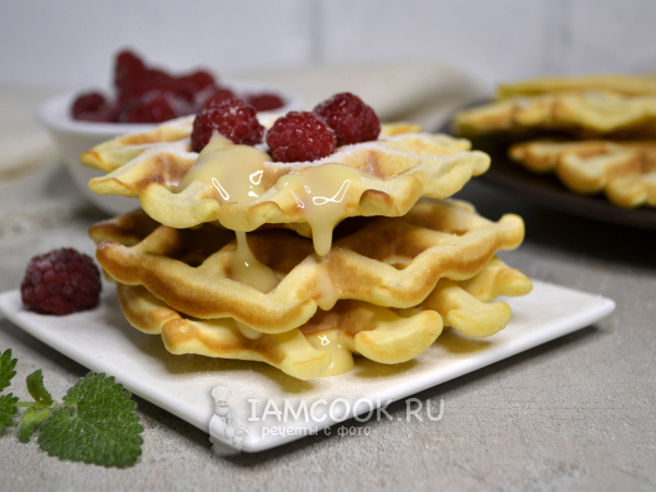 Норвежские вафли, рецепт с фото