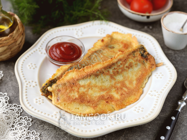 Кефаль в кляре, рецепт с фото